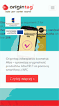 Mobile Screenshot of origintag.com